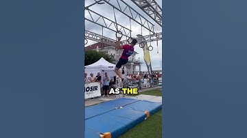 This Guy broke the Ninja Warrior World Record😱❤️