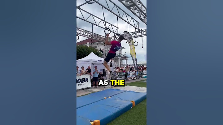 This Guy broke the Ninja Warrior World Record😱❤️