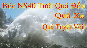 Béc NS40 Tưới Quá Đều Quá Xa Khách Quay Thiết Bị Tưới Gia Nông