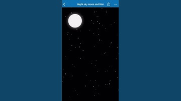 Night sky! #coding #viral #code #html #css