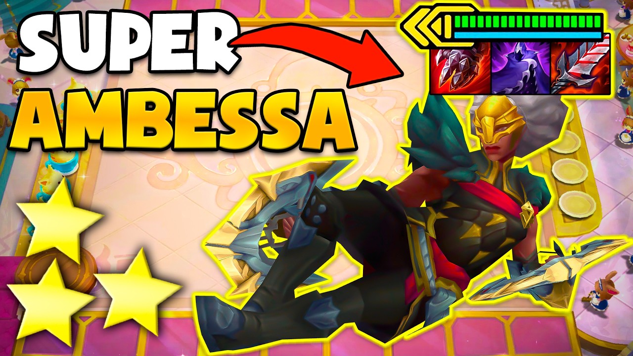 ⭐⭐⭐ ¡AMBESSA COSTE 4 al 3 es BRUTAL! - TFT Set 16