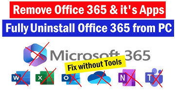Easily Uninstall Microsoft Office 365 from Your PC/Laptop (Quick Tutorial!)