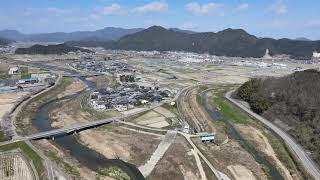 空中散歩日本の旅 空中散歩157＊加古川⑦ 兵庫県丹波市氷上町＊The Kakogawa⑦