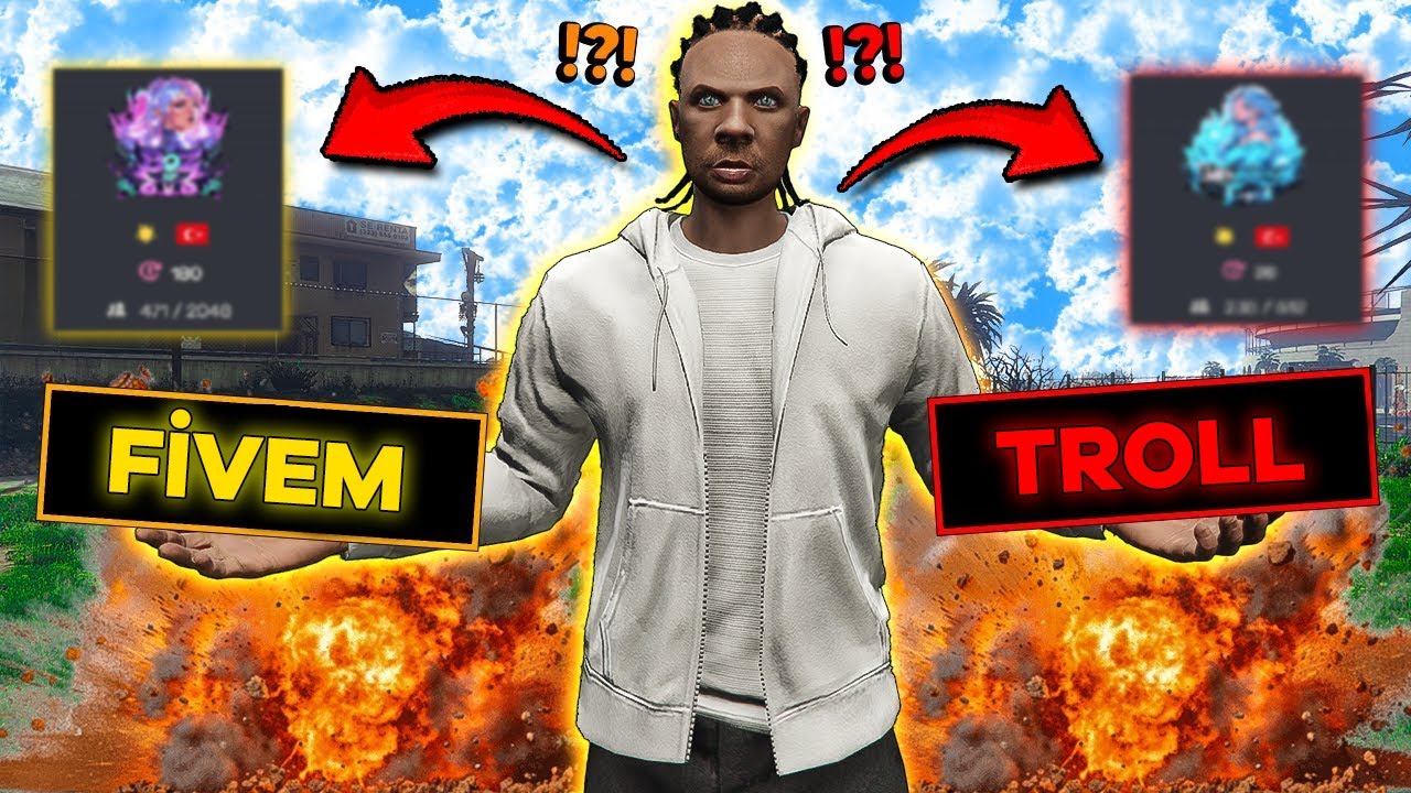 FİVEM BAĞIMLILARINI TROLLEDİM (Fivem Troll)