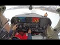 Ferry flight USA to Germany - C182T landing at Narsasuaq (BGBW) 4K !