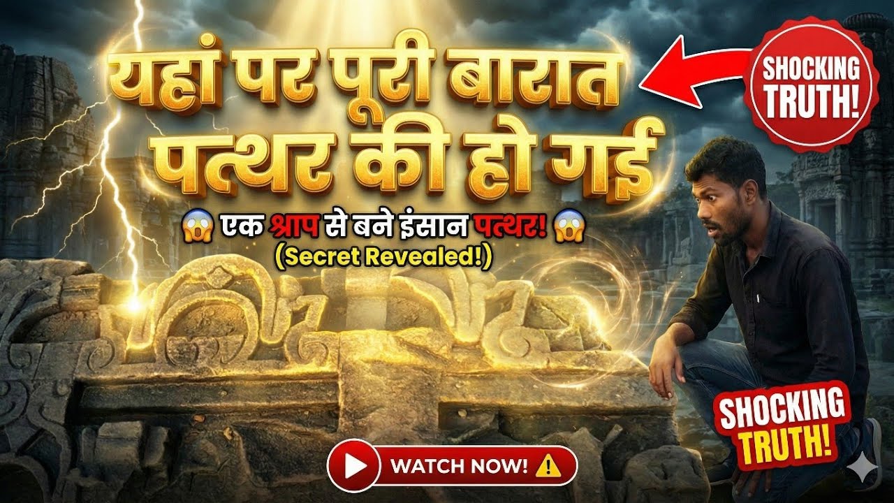 यहा पर पूरी बारात पत्थर की हो गई | पत्थर की बारात | Pathar Ki Barat | Pathar Ki Barat Kahan Per Hai