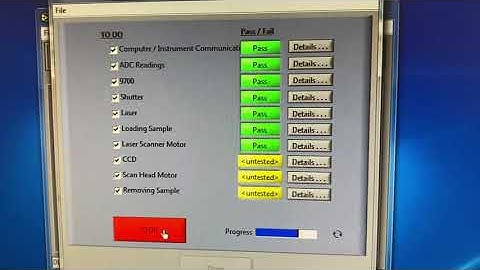 ABI 7900HT self testing video.