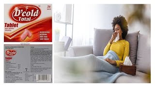 D'Cold Total = Paracetamol Caffeine Phenylephrine = सर्दी, बंद नाक और सर दर्द में उपयोगी