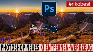Das neue Photoshop Entfernen Werkzeug mit KI unterstützung ist da - Photoshop Tutorial Deutsch