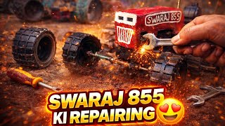 Swaraj 855 😍 ki repairing kri! #toytractor#tractor#farmtoys#toytractors#toytractorvideos#toyfarming