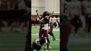 Playmaker | Naiim Parrish at Gopher Football Spring Practce
