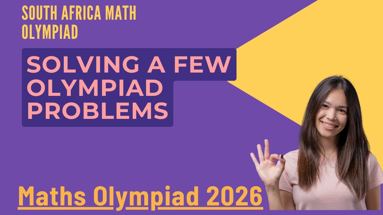 4 South African Math Olympiad problems