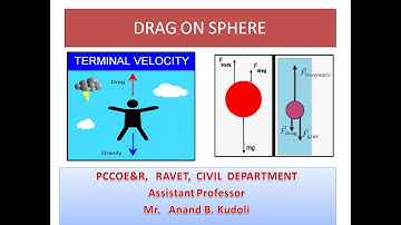 DRAG  ON SPHERE & TERMINAL VELOCITY