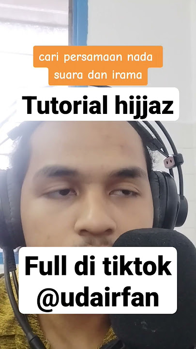 Tutorial tarannum irama hijjaz | Muhammad Irfan Kamaruddin
