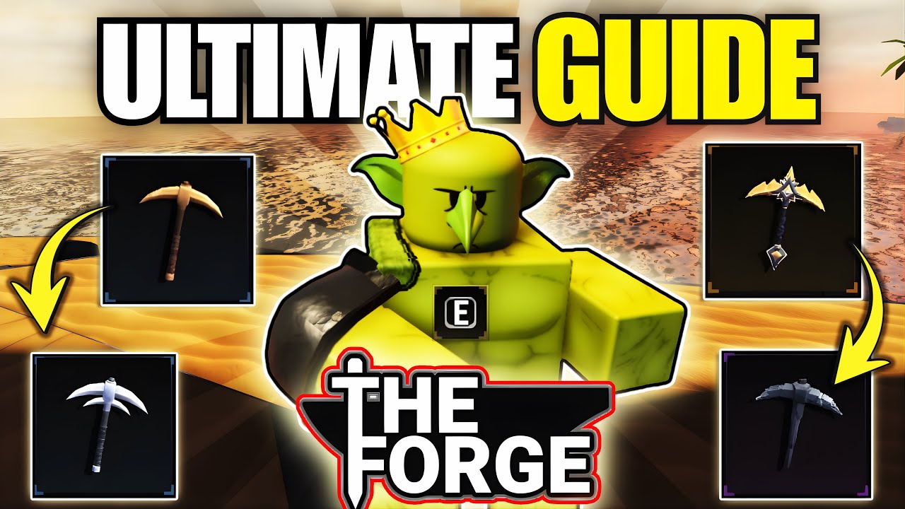 ПОЛНОЕ РУКОВОДСТВО ДЛЯ НАЧИНАЮЩИХ В The Forge! (Roblox)