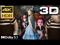 4k 3dr  trailer  alice in wonderland  dolby 51