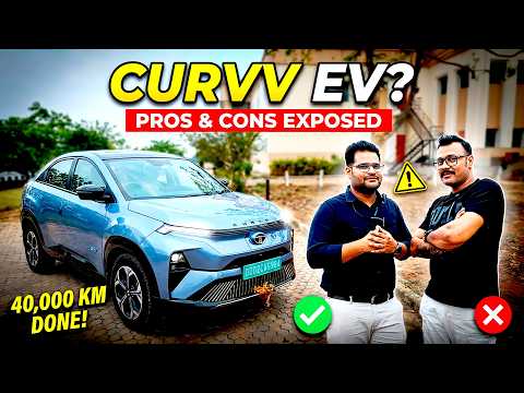40,000 KM Done! Tata Curvv EV Ownership Review | Worth It? 🤔