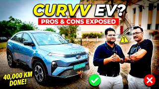 40,000 KM Done! Tata Curvv EV Ownership Review | Worth It? 🤔
