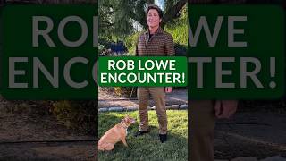Rob Lowe's Advice On Caring Of Older Dogs!