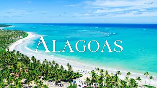 Alagoas Brazil 4K Amazing Aerial Film  Calming Piano Music  Beautiful Nature