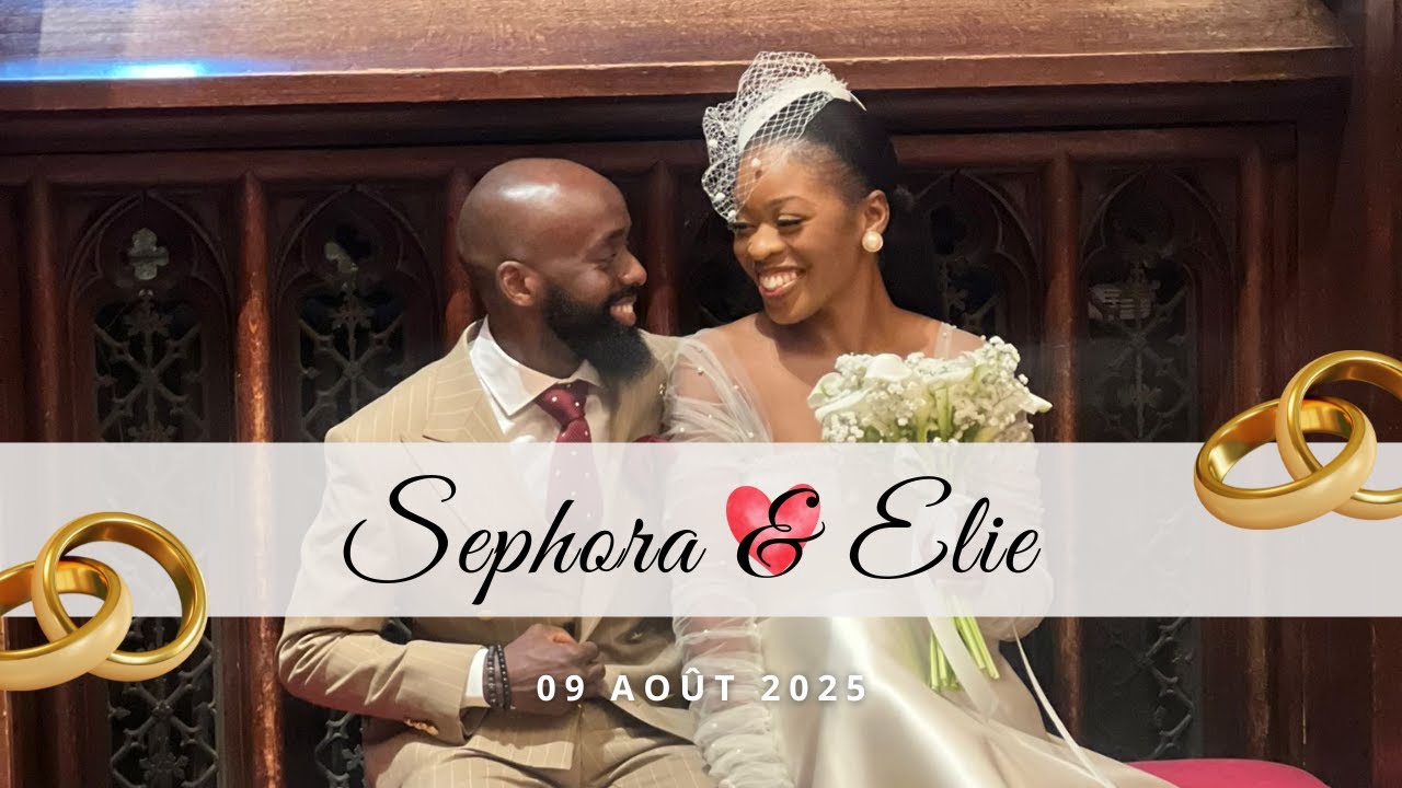 MARIAGE ELIE ET SEPHORA ZINGA I SAMEDI 09.08.2025 | J'ADORE CHURCH