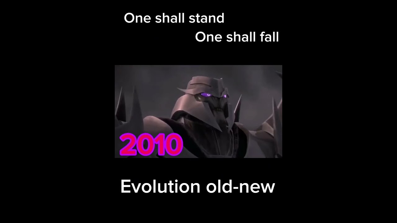 One shall stand   One shall fall evolution old-new 