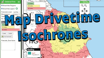 Generating Travel-Time Polygons (Isochrones) on UK Maps | Easy Tutorial