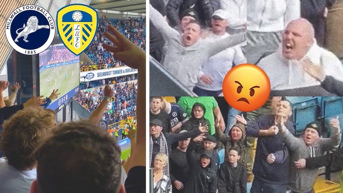 Millwall fans give Leeds fiery welcome - but one player silences c-bomb  hecklers - Daily Star