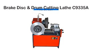 Jinan Quality CNC Brake Disc and Brake Drum Lathe Machine C9335A