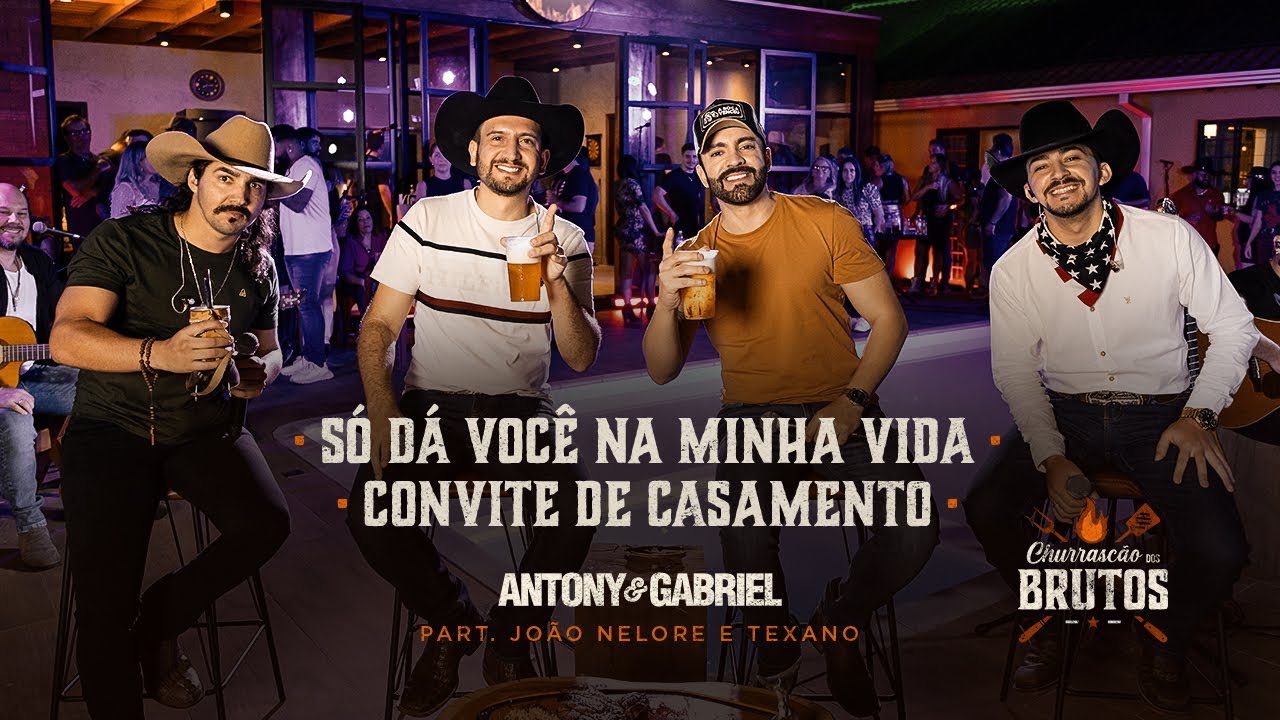 Capa do vídeo Só dá Você na Minha Vida / Convite de Casamento (Part. João Nelore e Texano)