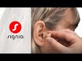 How to insert insio chargego ax in the ear  signia hearing aids