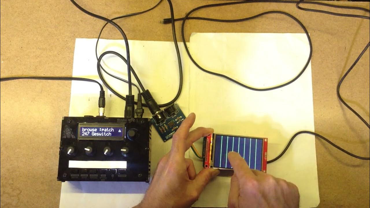 Arduino Touchscreen XY MIDI Controller YouTube