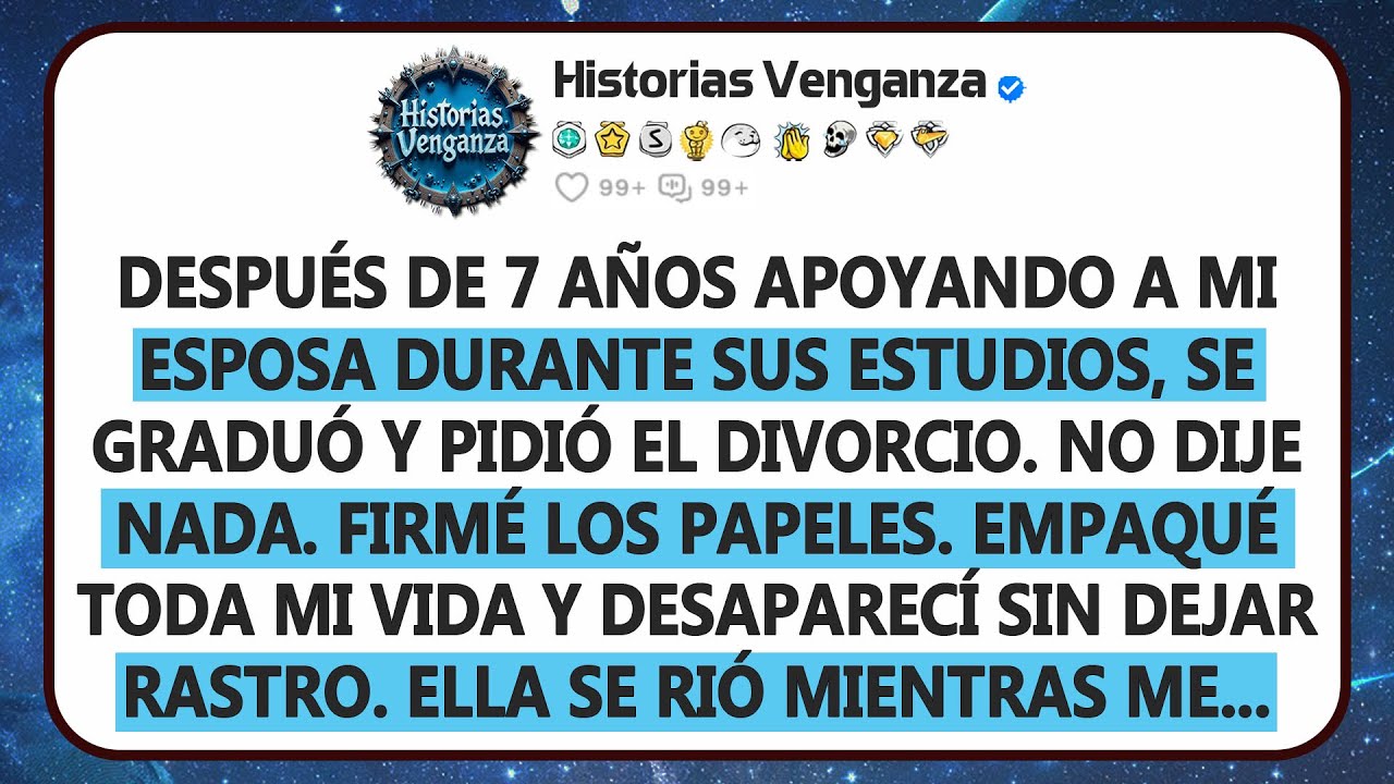 Cuando Mi Esposa Se Graduó, Me Dejó. Firmé Los Papeles Del Divorcio Y Dos Décadas Después Volvió.