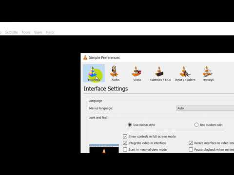 How To Hide Systray Icon In VLC