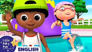Swimming Song - Let's learn English! - Little Baby Bum | अंग्रेजी सीखिये