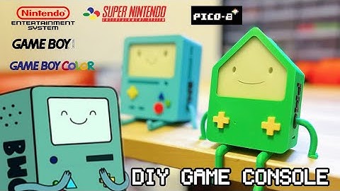 I made my own “Adventure Time!” BMO-inspired retro game console!