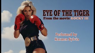Eye Of The Tiger, Song From Rocky Iii, Performed By Karmen Sylvia.