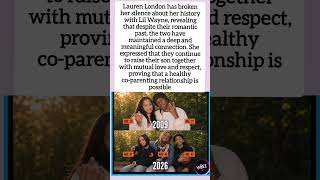 👨‍👩‍👦 Lil Wayne &amp; Lauren London Prove Co-Parenting Done RIGHT! #Shorts #LilWayne #Viral #trending