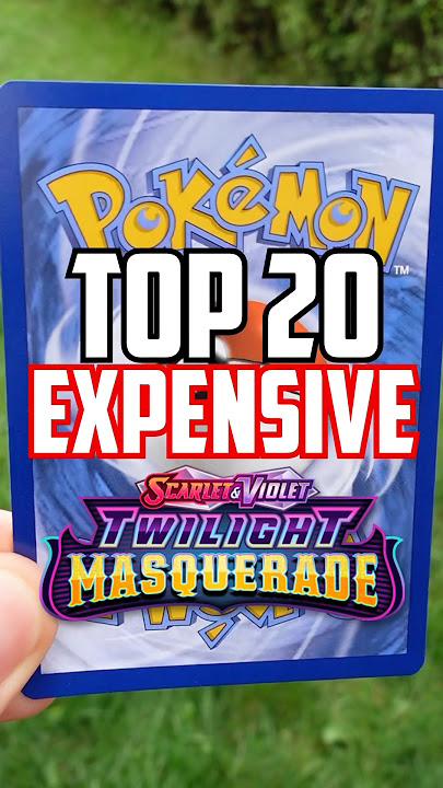 Most Expensive Twilight Masquerade Pokemon Cards!