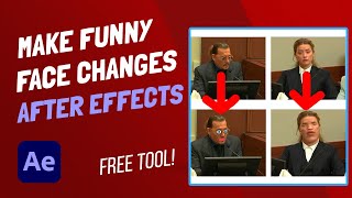 How To Make Funny Face Video Using After Effects - AE Face Tools