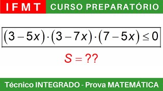 IFMT Curso Preparatório 23/24 🎯 Prova #IFMT 2023 MATEMÁTICA