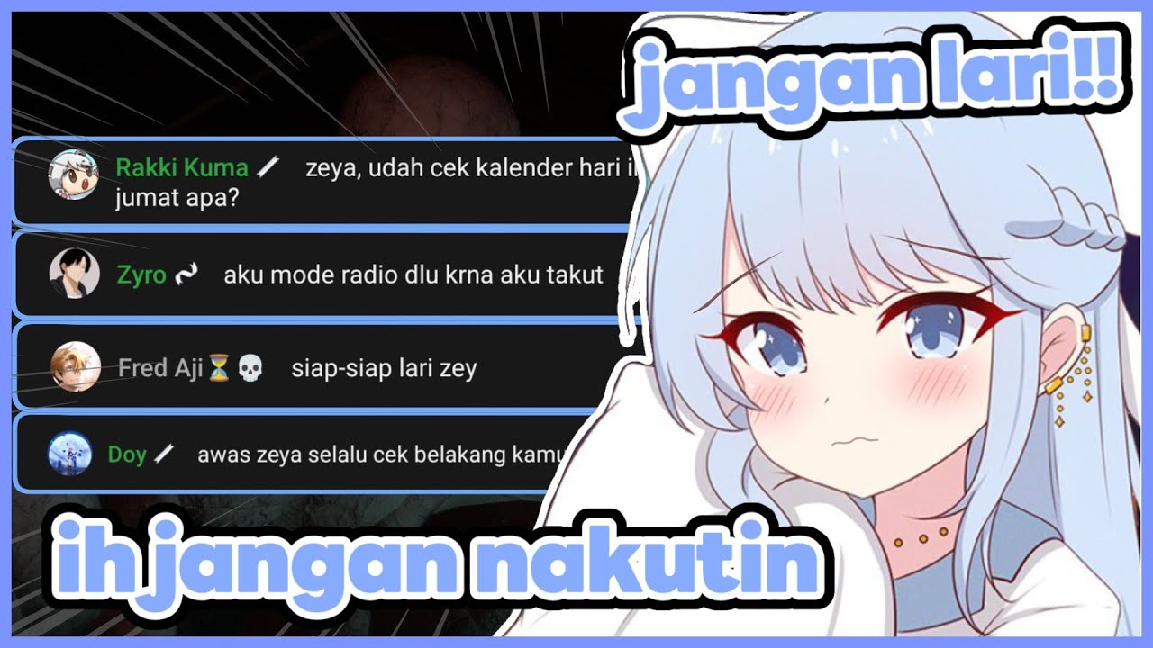 Anak Sekecil Itu Ditinggal Viewers Main Game Horror Di Malam Jumat Kliwon 【 Zeyahaize 】