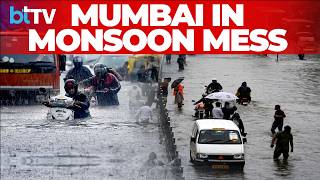 Mumbai Rains Trigger Tunnel Closure, Local Trains & Flights Hit; Flyover Damage