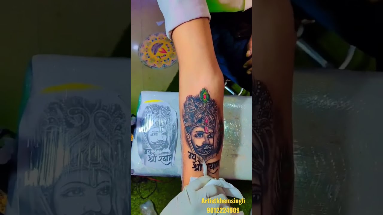 ajaytattooartist8449 on Instagram Aarti nam tattoo