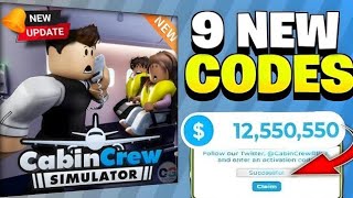 SPECIAL🎁⚡CABIN CREW SIMULATOR CODES JULY 2025 | ROBLOX CABIN CREW SIMULATOR CODES 2025