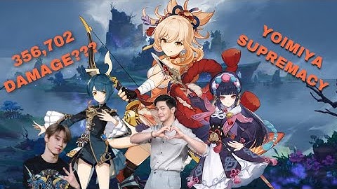 YOIMIYA: XINGQIU team vs YUNJIN team | SHOWCASE