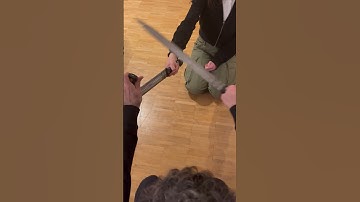 A combination with khanjar (dagger) and qame (sword): Combo 2 #shorts