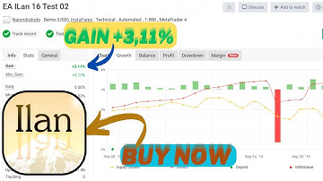 ILan EA MT4 | Adaptive Forex Expert Advisor | Automated Trading Robot