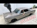 Testing Out the AIR RIDE On Our DIESEL Powered Ford Galaxie! (Works Freaking Amazing)