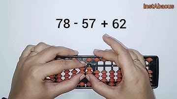 Simple Addition and Subtraction of Two digit Numbers (Part 2) | calculate using abacus | InstAbacus